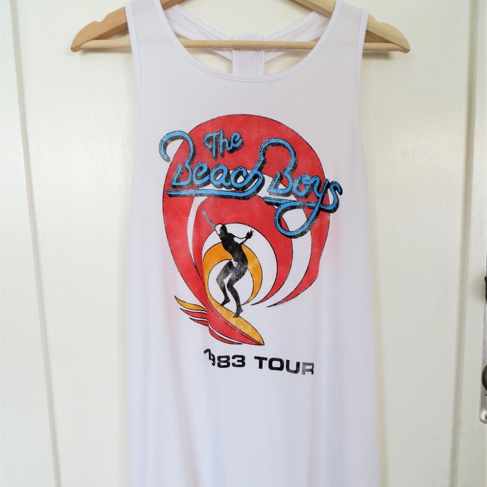 The Beach Boys 1983 Tour Racerback